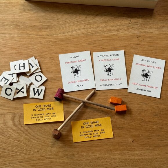 Vintage Parker Brothers Game Dig, A Lively Action Game, Copyright 1940 - Picture 7 of 13